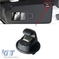 image-14-Sunvisor Clip suitable for VW Golf VII (7) 13-20 1 Piece Black