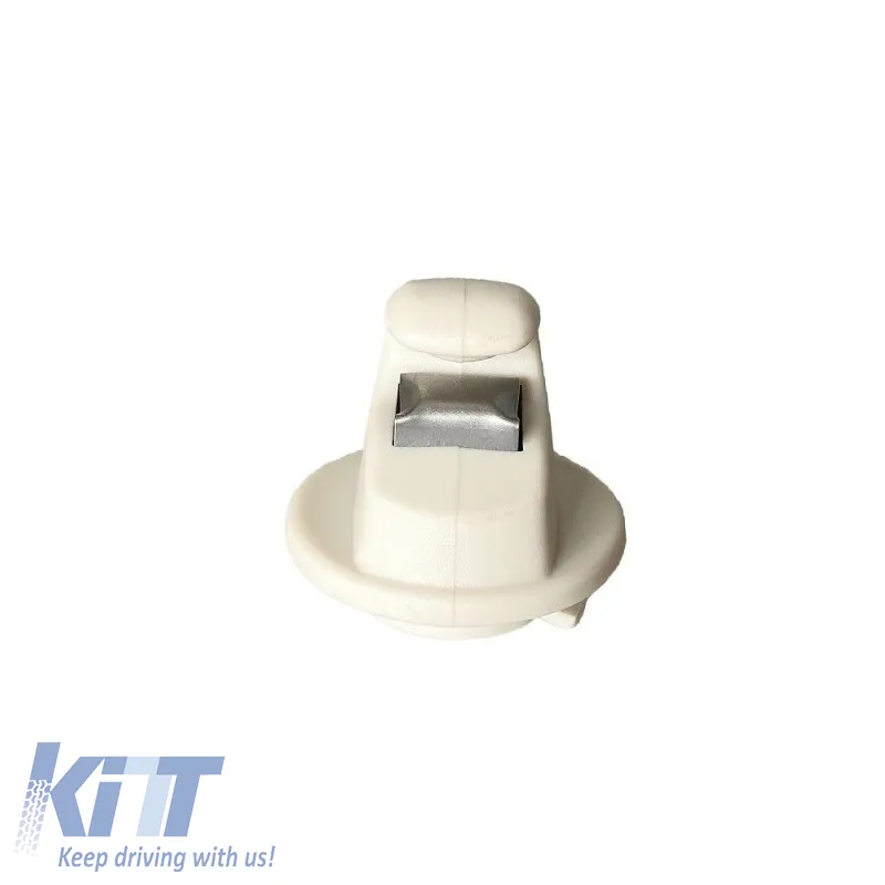 Sunvisor Clip suitable for VW Golf VII (7) 13-20 1 Piece Beige