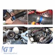 Super Spiral Turbo Ventilátor Dupla Ventilátor Kék JBR8013/ UT-4044-image-6295696