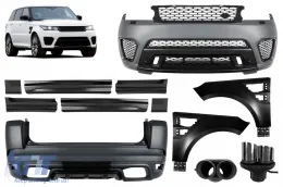 image-36-SVR design tuning package suitable for Range Rover Sport L494 after 2013 with side skirts