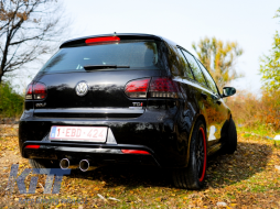 Svsthma exátmishs katállhlo gia VW Golf 5 R32 (2003-2007) Golf 6 R20 (2008-2013) Catback Muffler R20 R32-image-42097