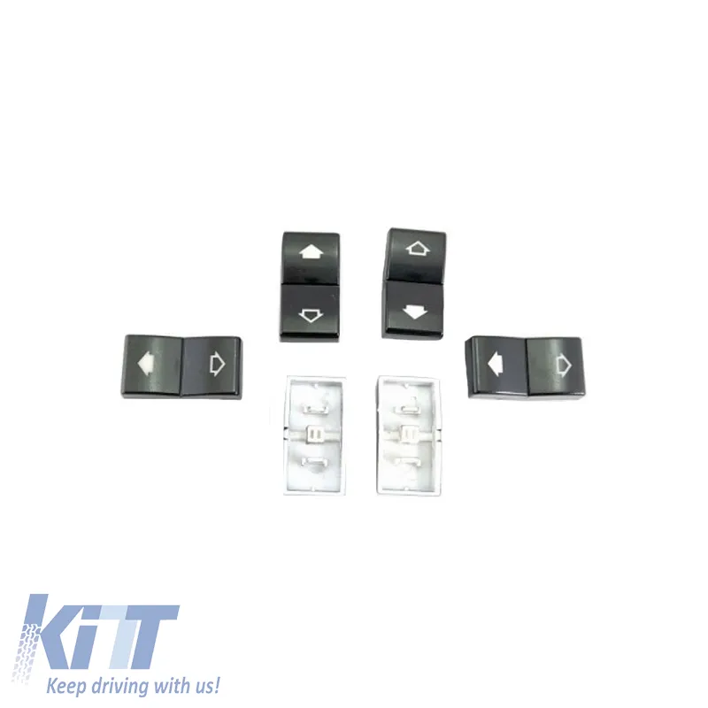 Switch Button Cover suitable for Electric Car Windows suitable for BMW 5 Series E39 and 7 Series E38 1 Piece S9741