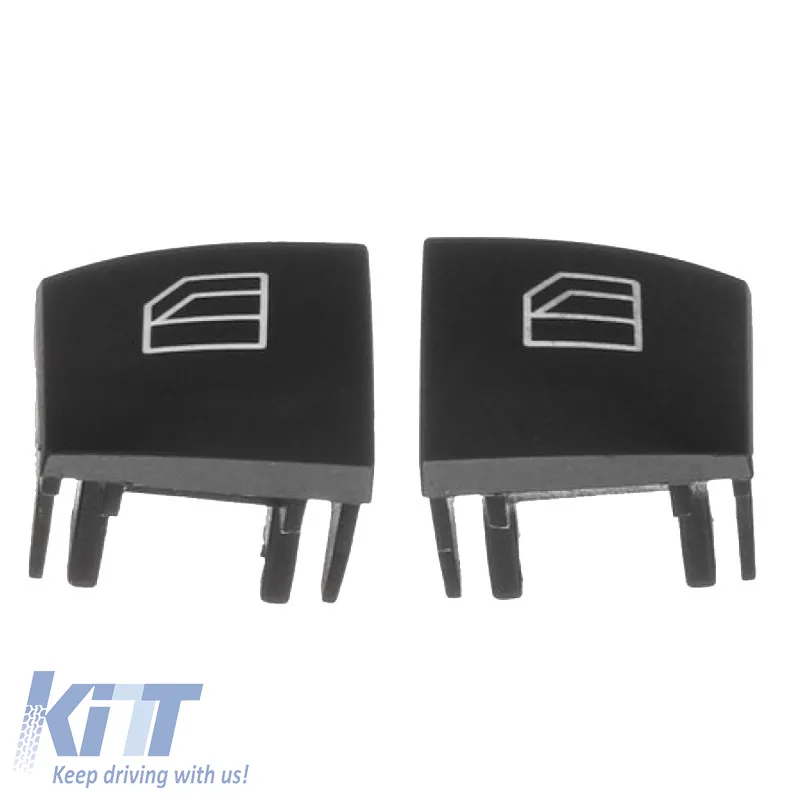 Switch Button Covers suitable for Electric Car Windows for Mercedes Class A, B, ML, GL, R 2 Pieces EK0015