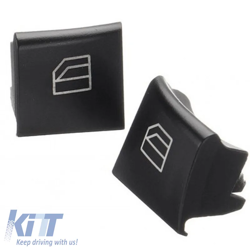 Switch Button Covers suitable for Electric Car Windows for Mercedes Class A, B, ML, GL, R 2 Pieces EK0015