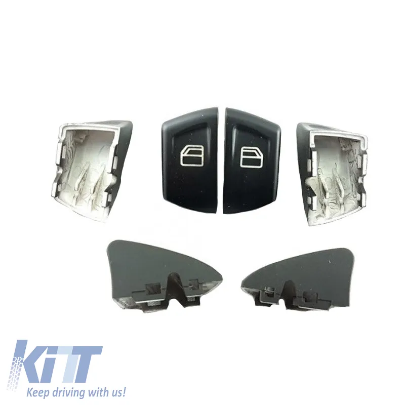 Switch Button Covers suitable for Left Electric Car Windows suitable for Mercedes Vito W639 2 Pieces EK0011