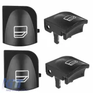 Switch Button Covers suitable for Left Electric Car Windows for Mercedes C-Class W203 2 Pieces-image-6304828