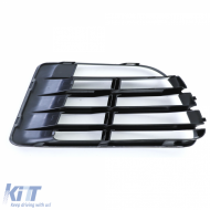 Szellőzőrács takaró fekete R20 lökhárítóhoz jobb oldali VW Golf 6 5K1 09-13-image-6199682