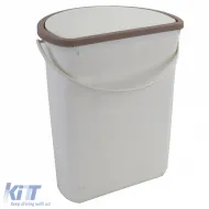 Szemetes kuka fedéllel lakóautóhoz, kempingezéshez, hajókhoz és lakókocsikhoz-image-6206687