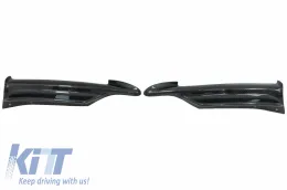 Szénszálas splitter BMW 3 E90 E91 4/5 ajtós 05-08 M-tech lökhárítós modellekhez-image-6050932