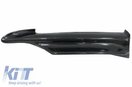 Szénszálas splitter BMW 3 E90 E91 4/5 ajtós 05-08 M-tech lökhárítós modellekhez-image-6050933