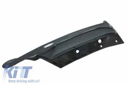 Szénszálas splitter BMW 3 E90 E91 4/5 ajtós 05-08 M-tech lökhárítós modellekhez-image-6050936