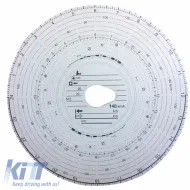 Tachographs Haug Original Combi 140Km/h 100 Pieces-image-6303056