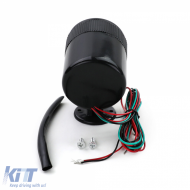 Tachometer mit Halterung für Zusatzinstrument 52mm Youngtimer klassisch schwarz-image-6201224