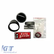 Tachometer R.P.M. Auto Gauge Smoke 60mm Super White Electrical-image-6300790