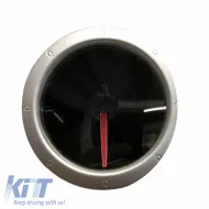 Tachometer R.P.M. Prosport Diamond Mirror Look Smoke 52mm 90 Scale With 7 Colors-image-6300808