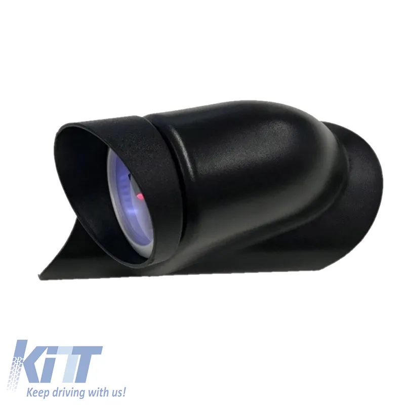 Tachometer R.P.M. Prosport Diamond Mirror Look Smoke 52mm 90 Scale With 7 Colors