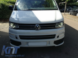 Tagfahrlicht LED DRL für VW Transporter Multivan Caravelle T5.1 Facelift 10-15-image-6051608