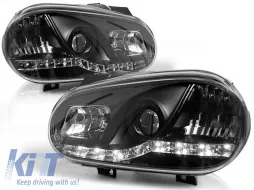 image-38-TAGFAHRLICHTER SCHWARZ geeignet für VW GOLF 4 09.97-09.03
