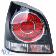 Tail light black left for VW Polo 9N3 05-09-image-6258048