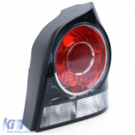 Tail light black right for VW Polo 9N3 05-09-image-6257987