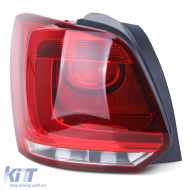 Tail light / rear light left TYC for VW Polo 6R 09-14 - ODTLV6012932