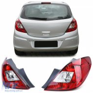 Tail lights rear lights pair left right for Opel Corsa D 5-door from 06 - ODTLO6015220