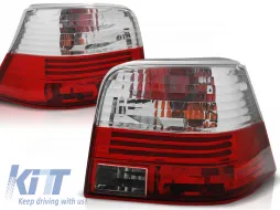 image-31-TAIL LIGHTS RED WHITE fits VW GOLF 4 09.97-09.03