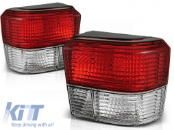 TAIL LIGHTS RED WHITE fits VW T4 90-03.03