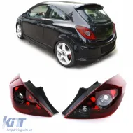 image-8-Tail lights set OPC Smoke for Opel Corsa D 3-door 2006-2014