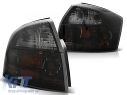 TAIL LIGHTS SMOKE fits AUDI A4 10.00-10.04 SEDAN