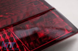 Tail Lights suitable for BMW 7 Series E38 (06.1994-07.2001) Red Clear-image-6083955