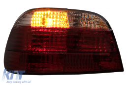 Tail Lights suitable for BMW 7 Series E38 (06.1994-07.2001) Red Clear-image-6083960