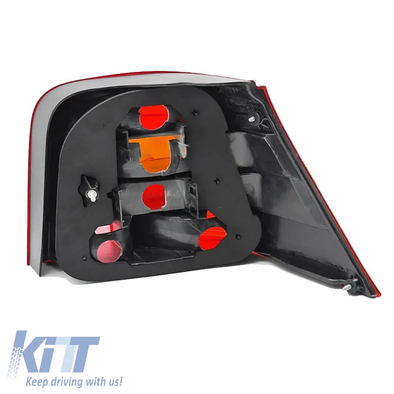 Tailight Left Suitable for VW Golf IV (4) 97-03 Red/Smoke TYC