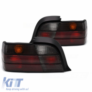Tailights Set suitable for Bmw 3 E36 Coupe/Cabrio 12.90-08.99 Smoke Depo