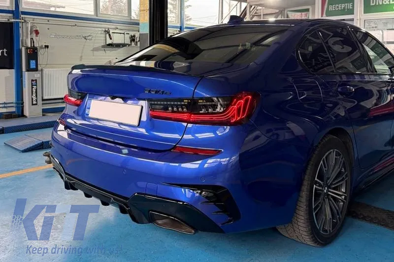 Tailights Set Suitable for BMW 3 G20 18-22 Sedan Laser Look Red/Smoke Vland