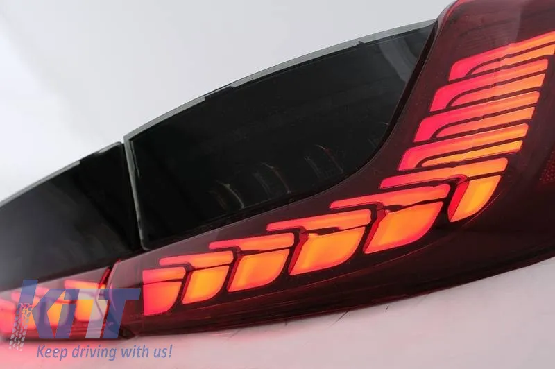 Tailights Set Suitable for BMW 3 G20 G28 M3 G80 18-22 Sedan Dynamic Signal Red/Smoke Vland