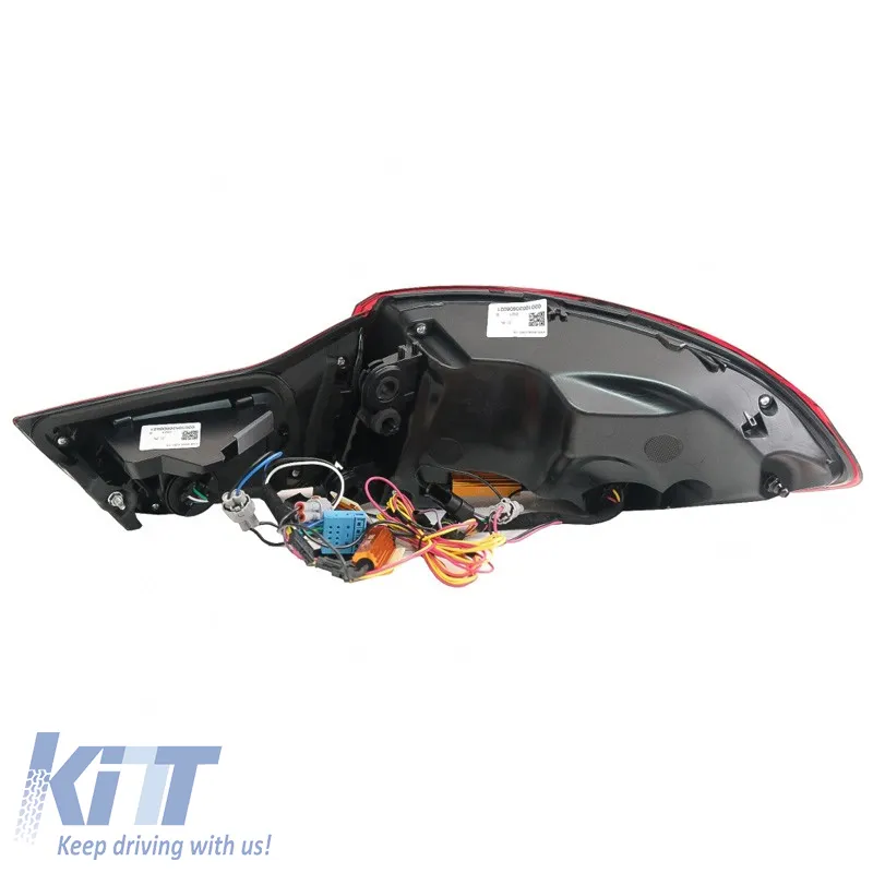 Tailights Set Suitable for Bmw 4 F32 F33 F36 M4 F82 F83 (2013-03.2019) M4 Look OLed Dynamic Start Up Red/Crystal Vland