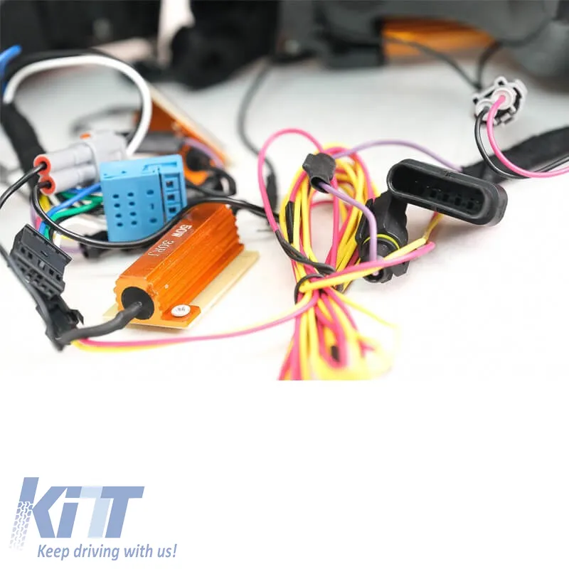 Tailights Set Suitable for Bmw 4 F32 F33 F36 M4 F82 F83 (2013-03.2019) M4 Look OLed Dynamic Start Up Red/Crystal Vland