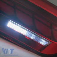 Tailights Set suitable for Bmw 4 F32 F33 F36 M4 F82 F83 (2013-03.2019) M4 Look OLed Dynamic Start Up Red/Crystal Vland