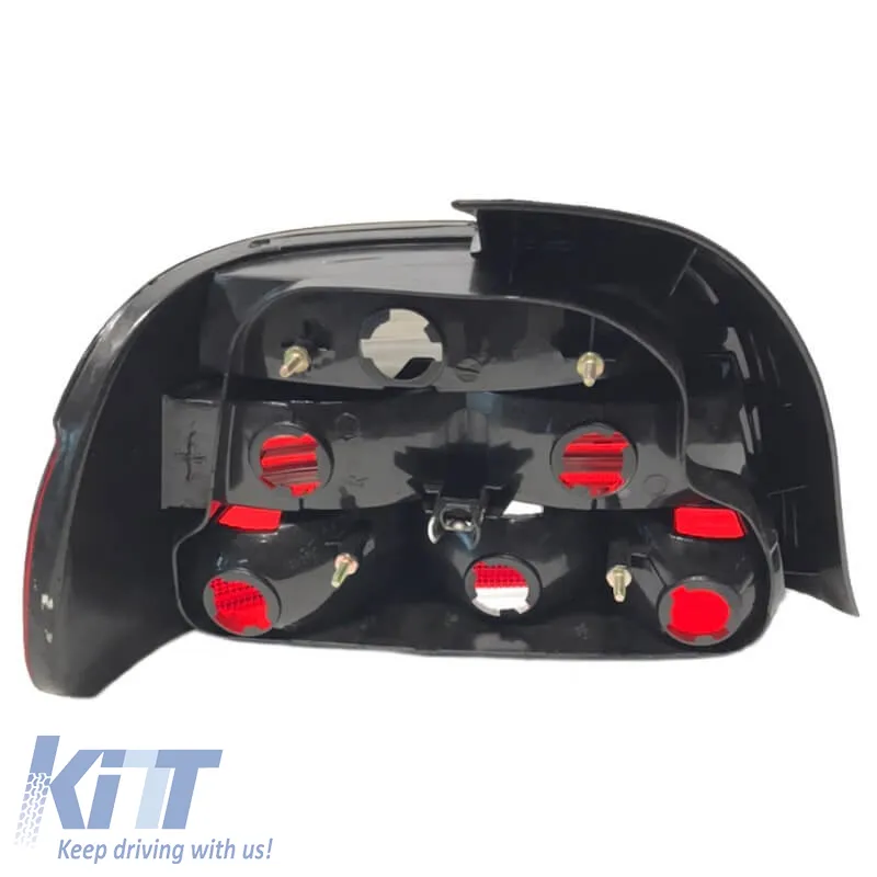 Tailights Set Suitable for BMW 5 E39 95-00 Red/Smoke Carner