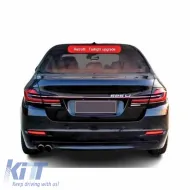Tailights Set Suitable for BMW 5 F10 / F18 11-17 G30 Look Full LED Bar With Center Light Dynamic Corner-image-6313677