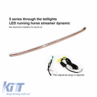 Tailights Set suitable for BMW 5 F10 / F18 11-17 G30 Look Full LED Bar With Center Light Dynamic Carner