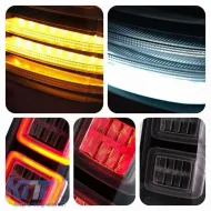 Tailights Set Suitable for Ford Ranger 12-18 LED Bar Dynamic Black Full LED VLand-image-6291663