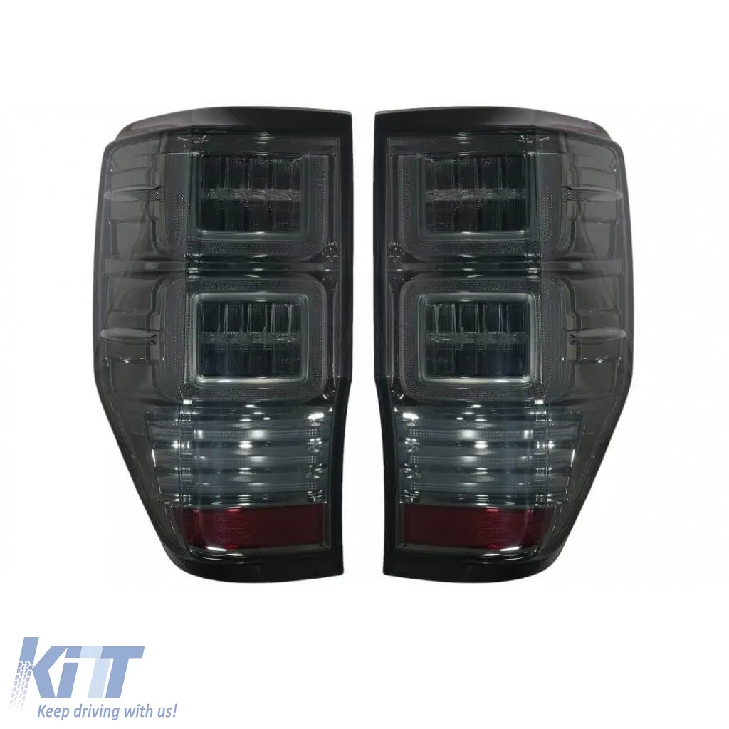 Tailights Set Suitable for Ford Ranger 12-18 LED Bar Dynamic Smoke Full LED VLand