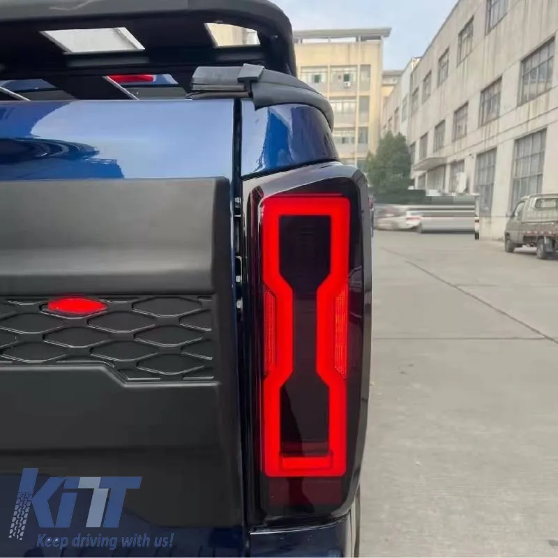 Tailights Set suitable for Isuzu D-Max 2020+ Led Bar Black