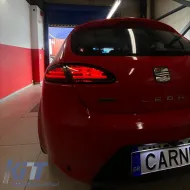 Tailights Set suitable for Seat Leon 1P 05-09 Led Red/Smoke Sonar-image-6299418