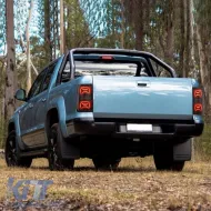 Tailights Set Suitable for VW Amarok 10-21 Full Led Bar Dynamic Signal Black / Smoke VLand-image-6301031