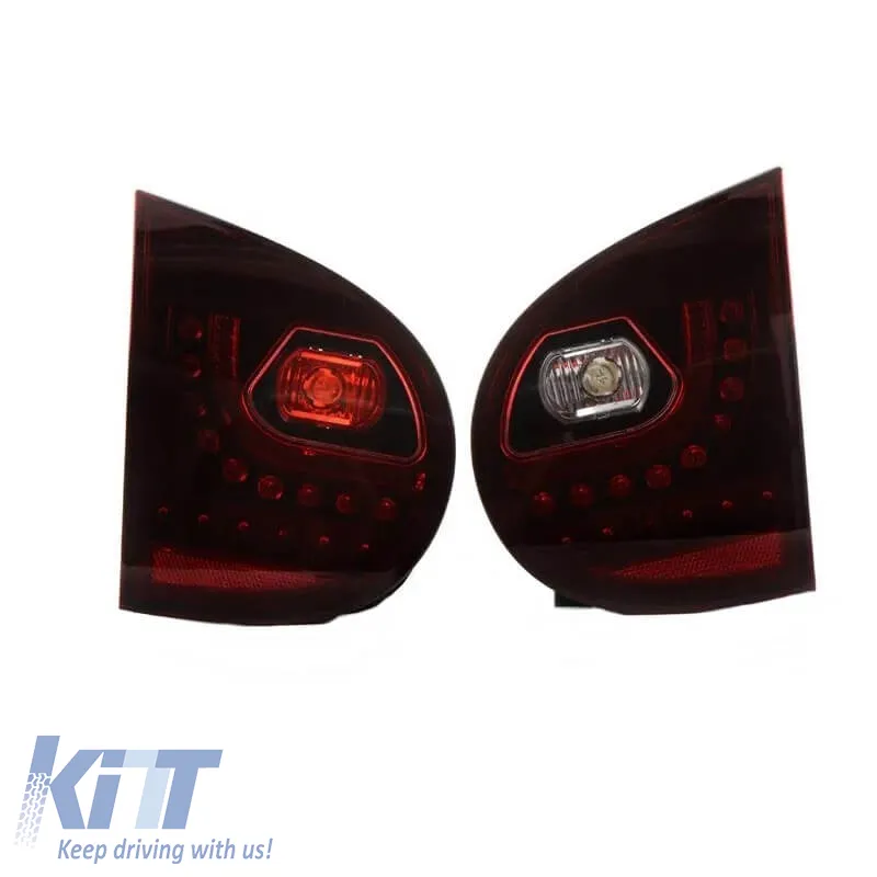 Tailights Set Suitable for VW Golf V (5) 03-08 LED Urban Style Cherry Red/Smoke Winjet