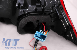 Tailights Set suitable for VW Passat B8 3G (2015-2019) Limousine Sequential Dynamic Turning Lights B8.5 Design Red/Crystal