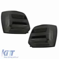 Tailights Set Suitable for VW Polo 6R 09-14 LED Bar Dynamic Smoke VLand-image-6294329